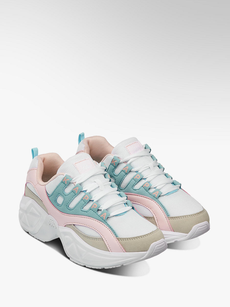 Chunky Sneaker von Kappa in weiß DEICHMANN Chunky Sneaker von Kappa in schwarz DEICHMANN